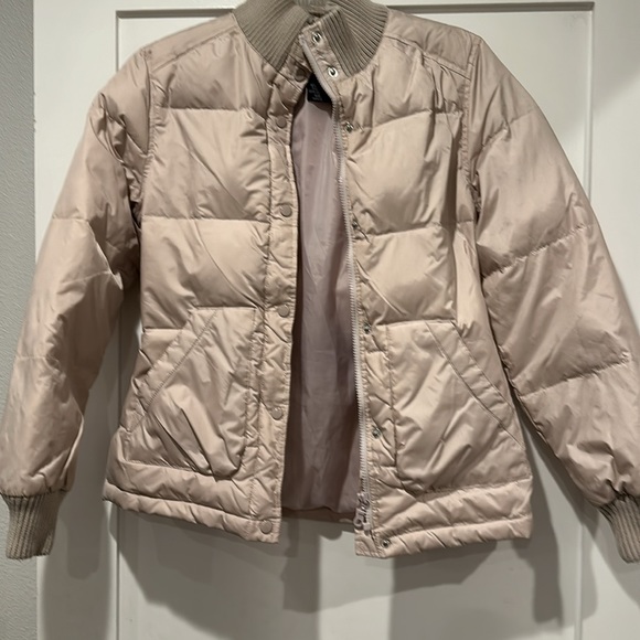 Club Monaco Puffer Jacket size S Cream Pinkish  color - Picture 2 of 9